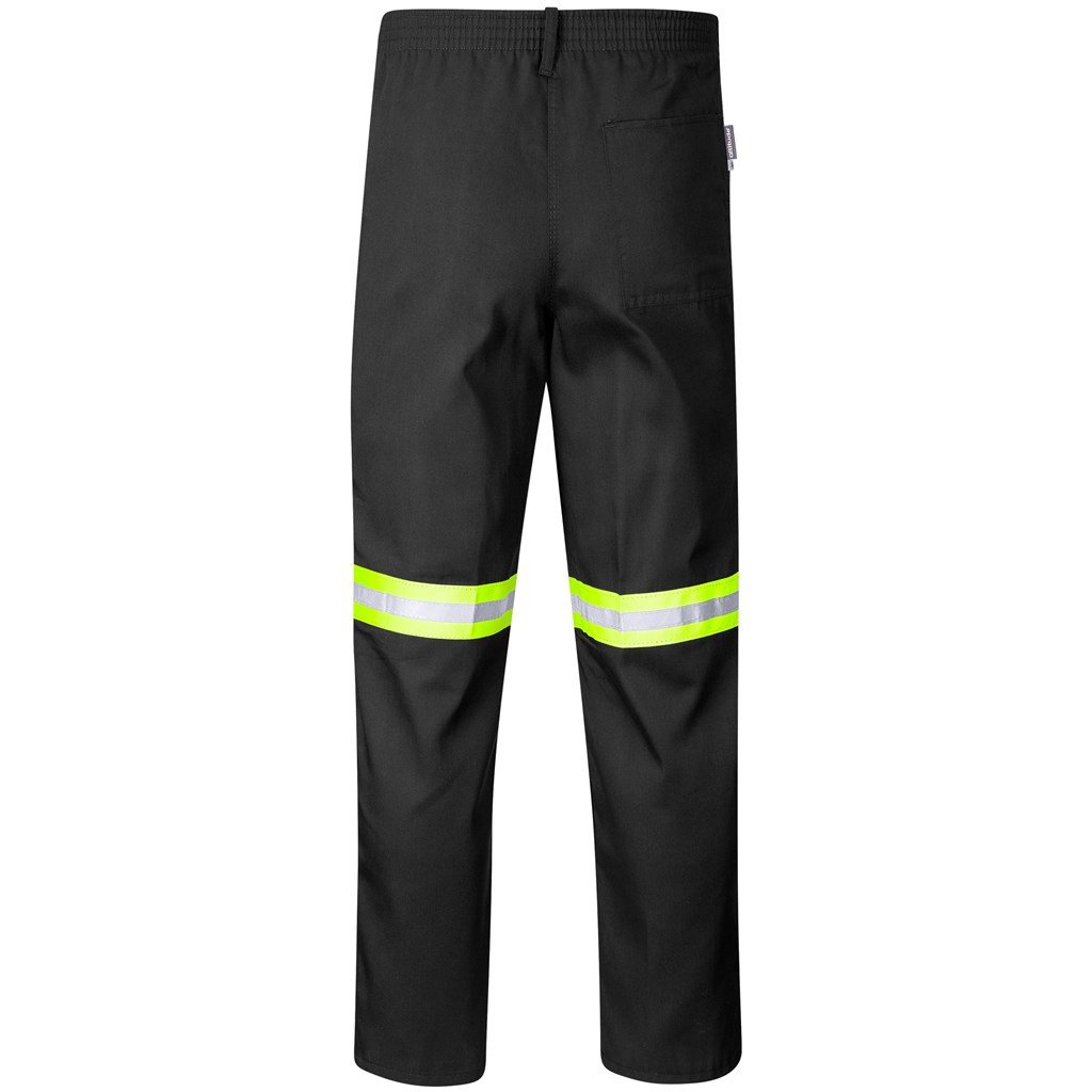 Trade Polycotton Pants - Reflective Legs - Yellow Tape