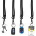 Trixie Crossbody Phone Strap in Pouch BLACK - Lanyards,Lanyards,Tech Accessories