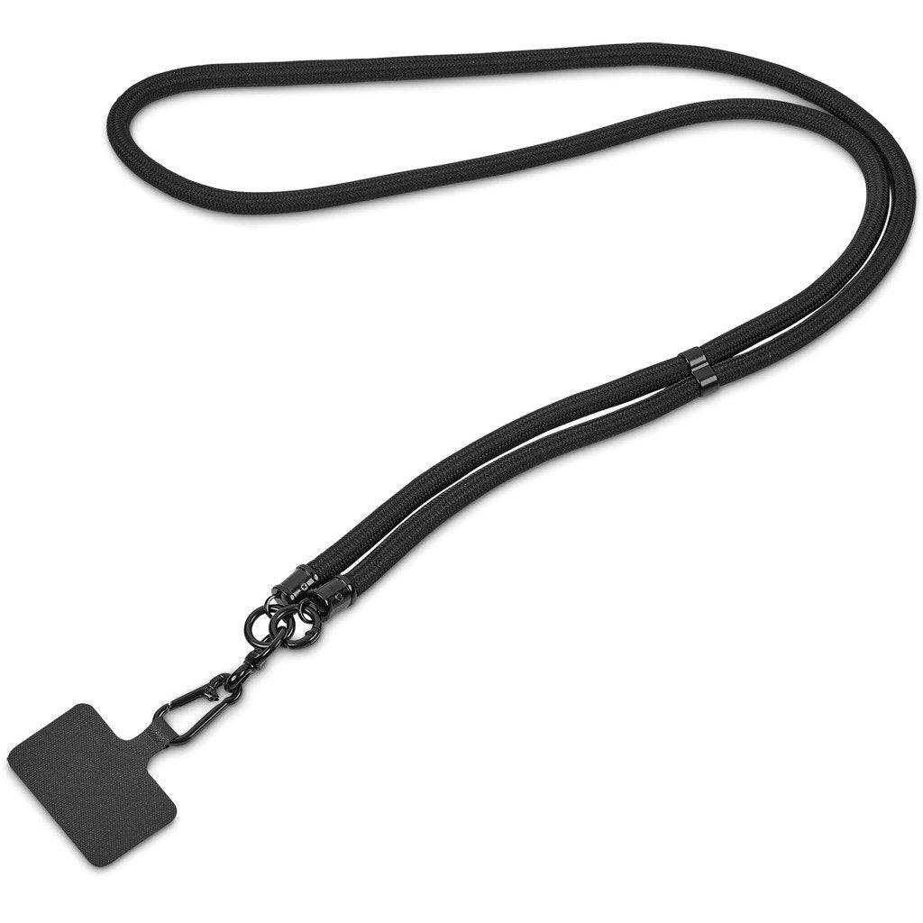 Trixie Crossbody Phone Strap in Pouch BLACK - Lanyards,Lanyards,Tech Accessories
