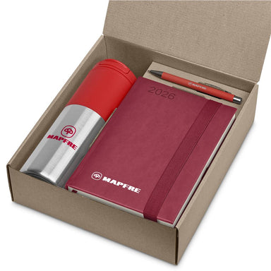 Tropism Diary Gift Set RED - Diaries 2026,Diaries 2026,New Items,Diary Sets 2026