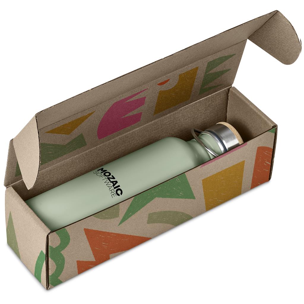 Tugela Bottle in Bianca Custom Gift Box - Bottles Flasks And Tall Tumblers In Boxes,Custom Packaging