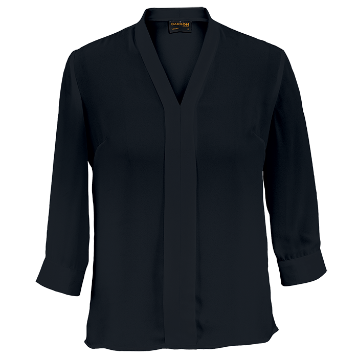 Tulip Blouse Ladies Black / XL / Regular - Shirts-Corporate