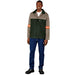 Two-Tone Polycotton Work Jacket - Reflective Arms & Back - Orange Tape