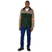 Two-Tone Polycotton Work Jacket - Reflective Arms & Back - 