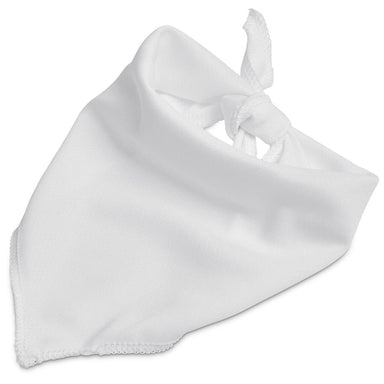 Custom Tyson Small Polyester Dog Bandana S / SOLID WHITE - Pet Accessories,Custom Accessories