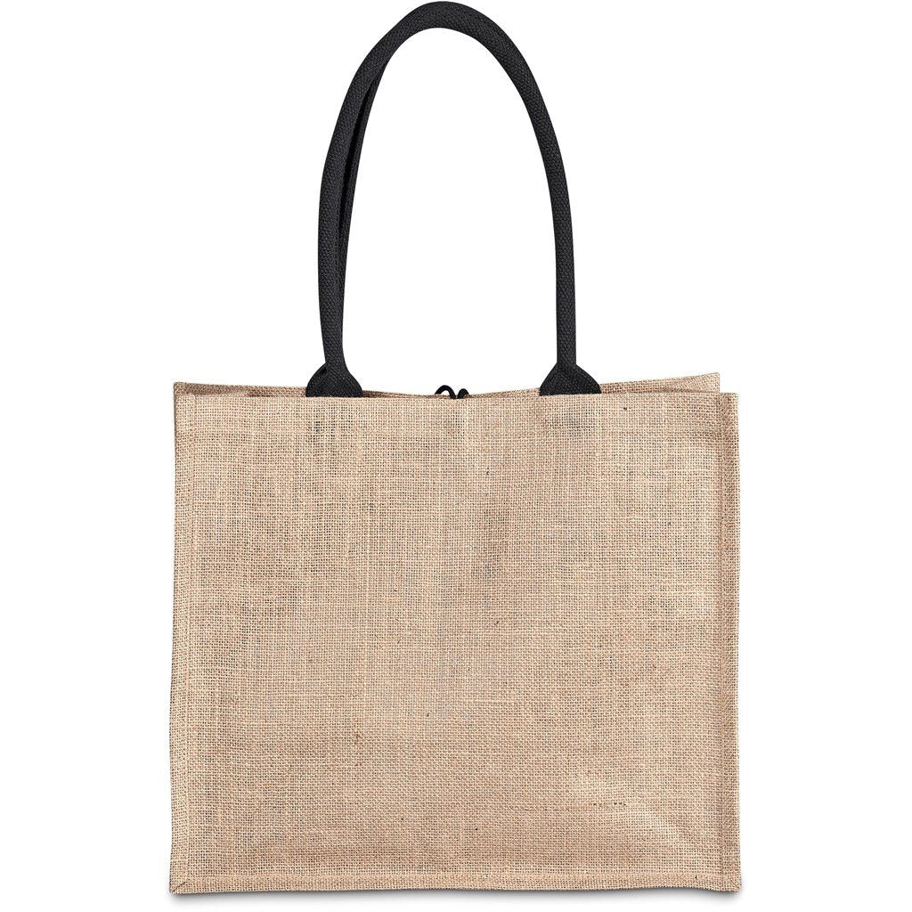 Umi Jute & Cotton Tote BLACK - Eco-Friendly Bags,Shoppers and Totes,Jute Products,Bags,Ideas for Summer,Ideas the Beach,Bags