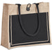 Umi Jute & Cotton Tote BLACK - Eco-Friendly Bags,Shoppers and Totes,Jute Products,Bags,Ideas for Summer,Ideas the Beach,Bags