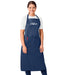 Unisex Slater Apron-Aprons-Solid White-SW