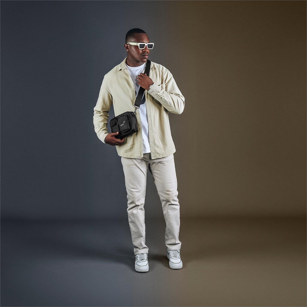 Unisex Tauriel Crossbody Bag BLACK - Travel Bags,Crossbody and Waist Bags,Bags