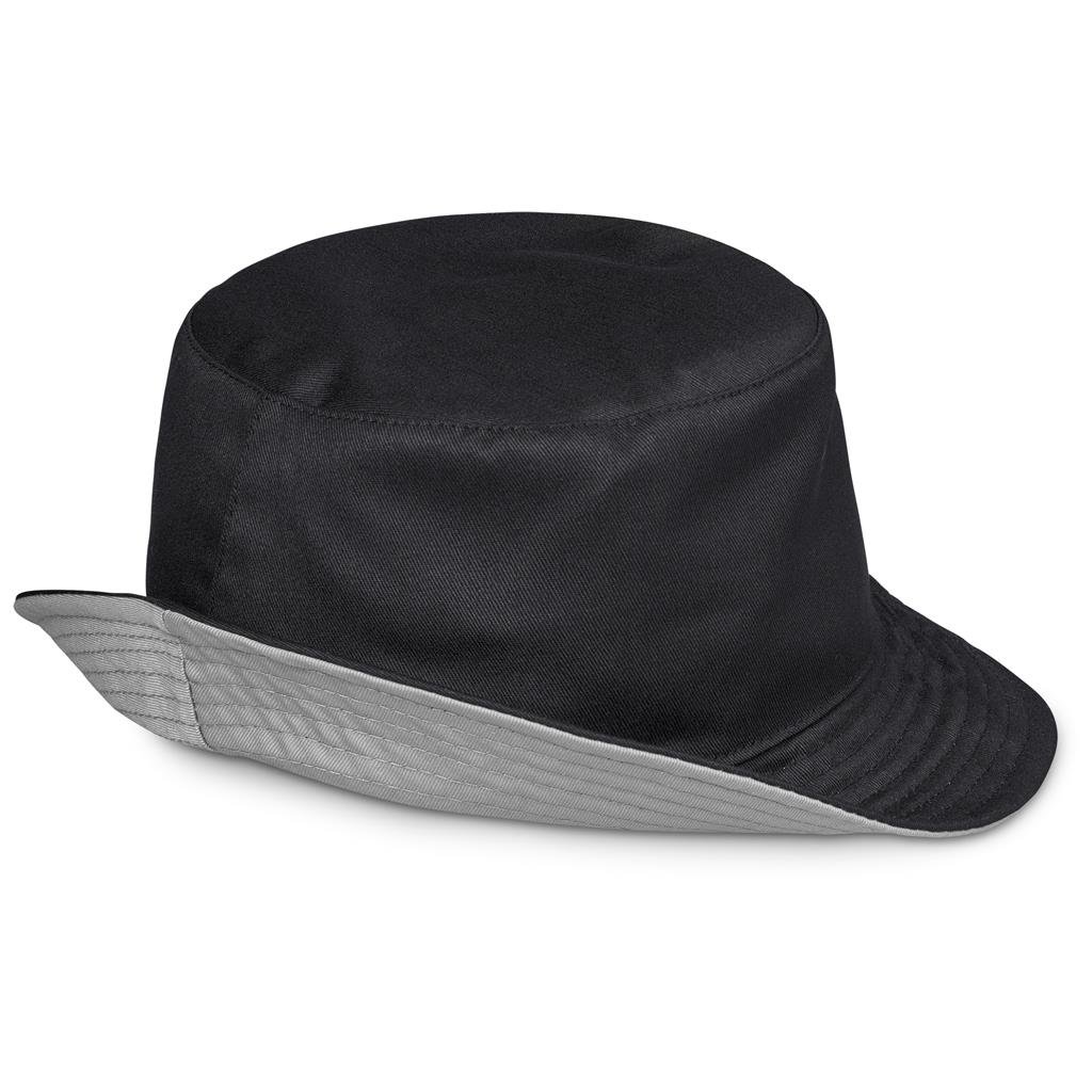 Urban Reversible Bucket Hat BLACK GREY - Hats