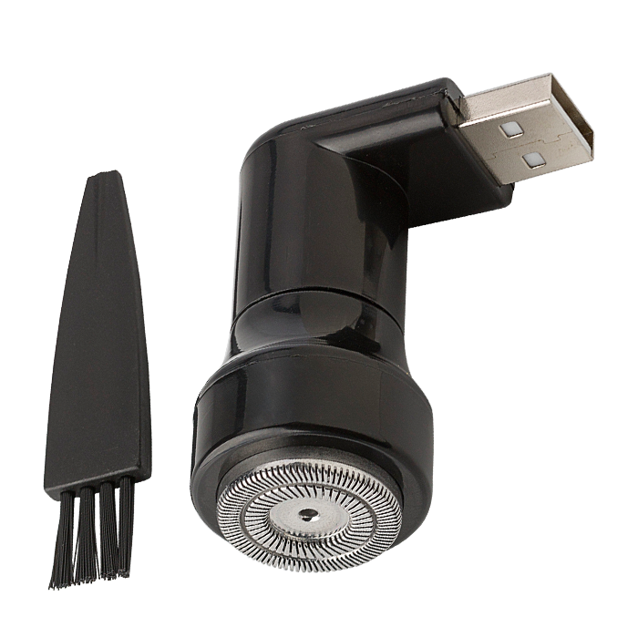 USB Electric Shaver Black / STD / Last Buy - Technology