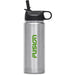 Valdez Stainless Steel Water Bottle – 750ml BLACK - Bottles,Drinkware,Drinkware