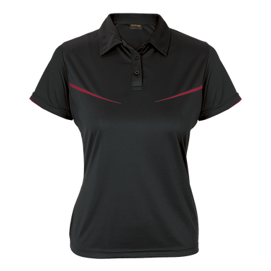 Vega Golfer Ladies Black/Red / XS / Last Buy - Golf Shirts