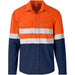 Vented Two-Tone Reflective Work Shirt - Shirts & Tops