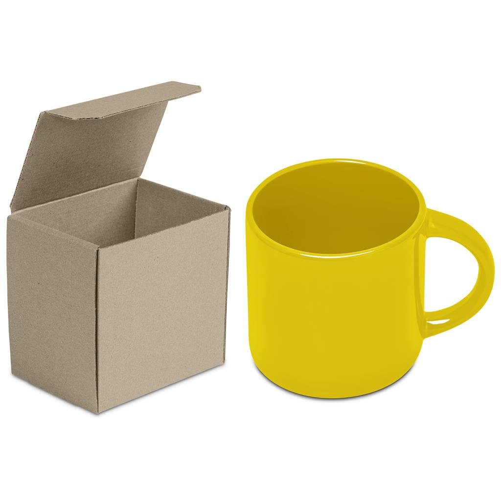 Vida Coffee Mug in Bianca Custom Gift Box - Cups Mugs And Short Tumblers In Boxes,Custom Packaging