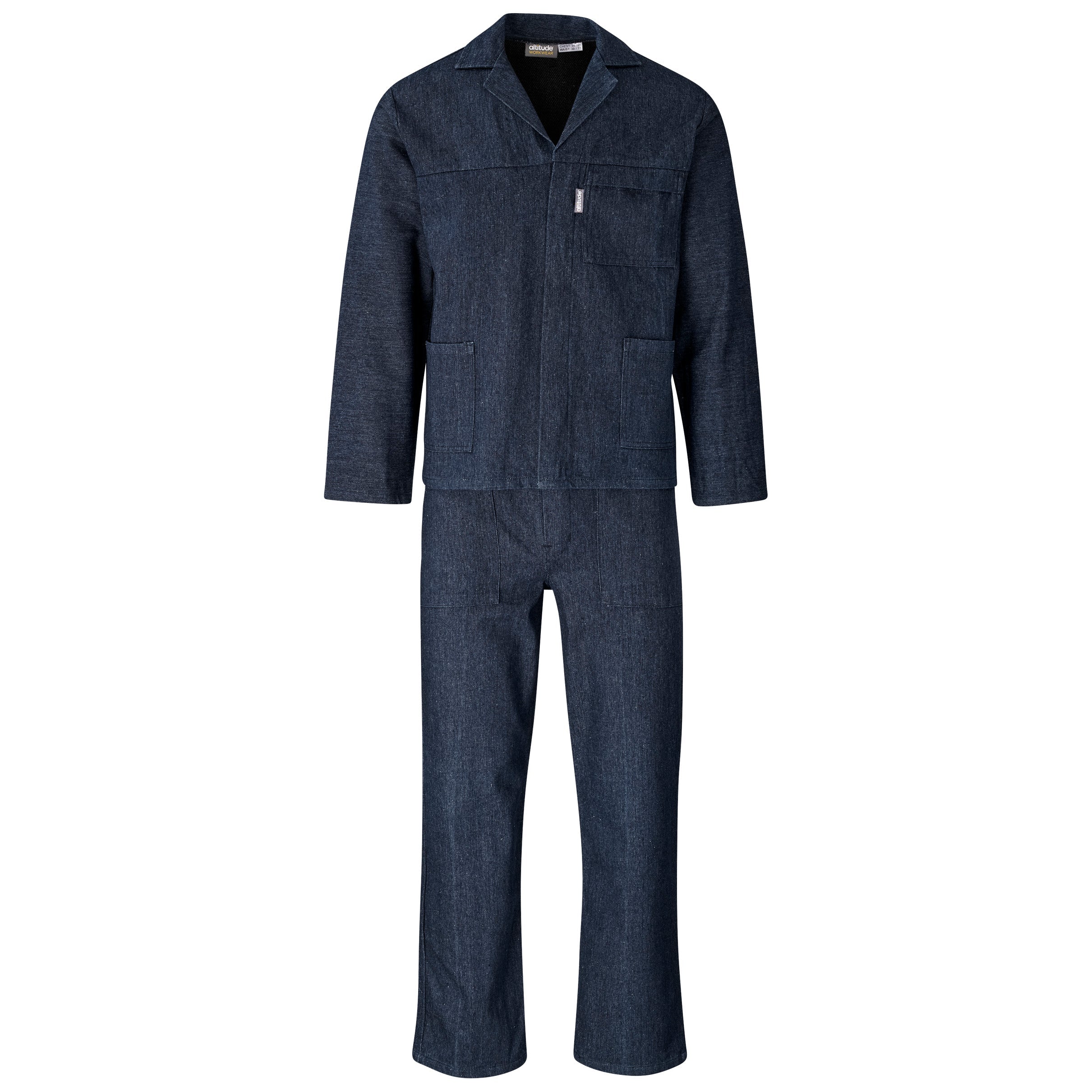 Vintage 100% Cotton Denim Conti Suit-