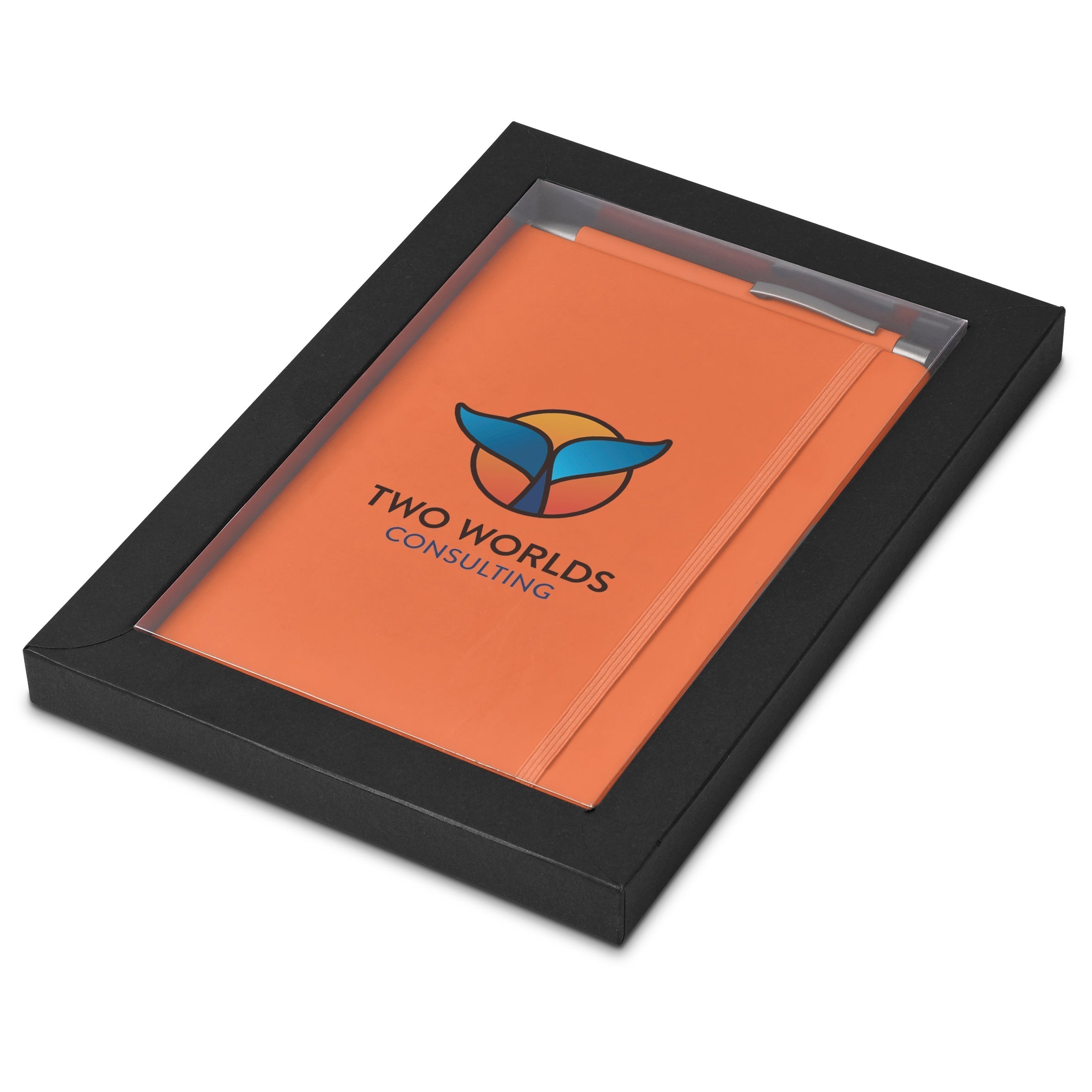 Viola Notebook & Pen Set Orange / O