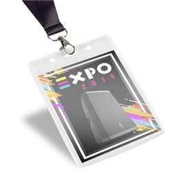 Legion Lanyard Portrait Conference Pouch-