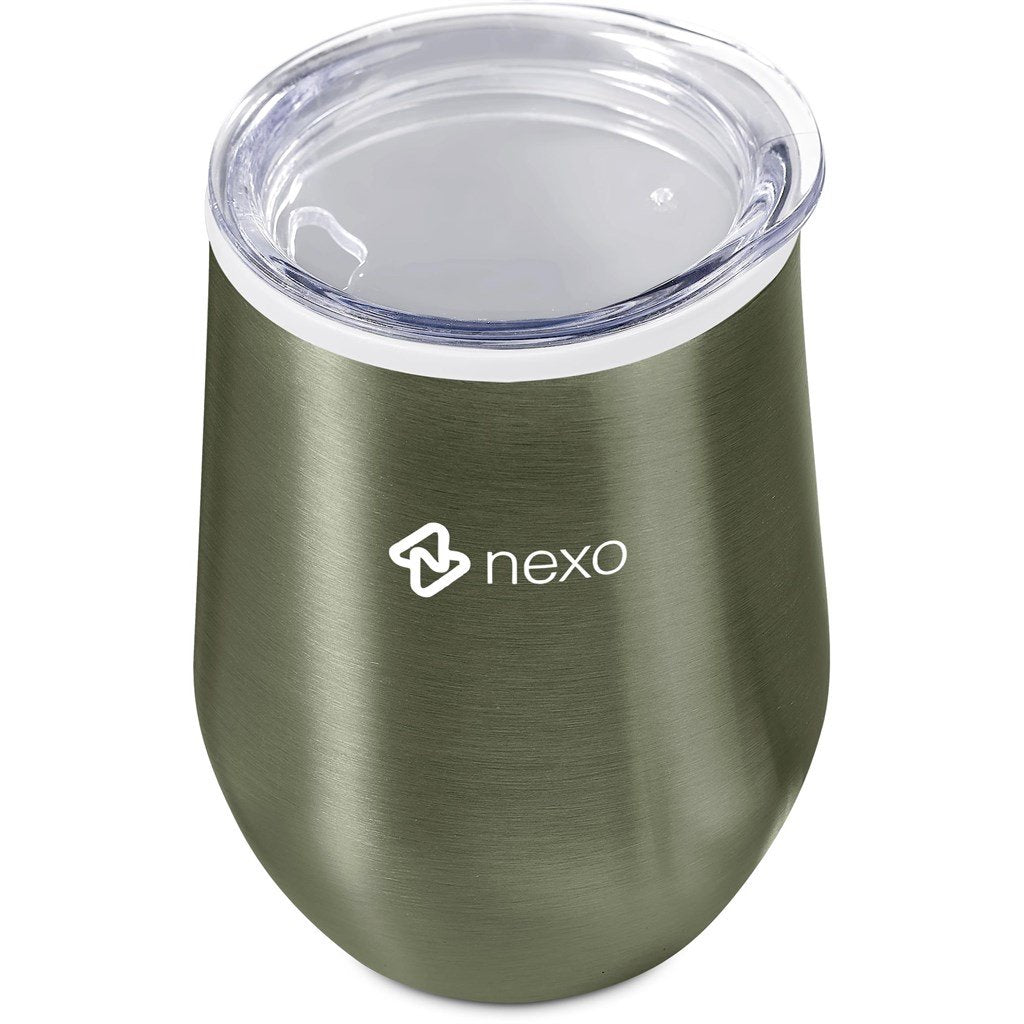 Vogue Madison Stainless Steel & Plastic Double-Wall Tumbler - 350ml - Travel Mugs and Tumblers,Drinkware Ideas,Fashion Colour