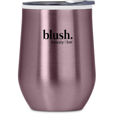 Vogue Madison Stainless Steel & Plastic Double-Wall Tumbler - 350ml PINK - Travel Mugs and Tumblers,Drinkware Ideas,Fashion Colour