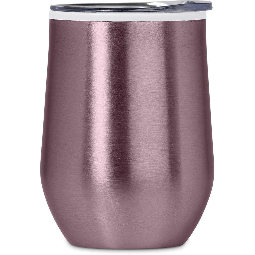 Vogue Madison Stainless Steel & Plastic Double-Wall Tumbler - 350ml - Travel Mugs and Tumblers,Drinkware Ideas,Fashion Colour