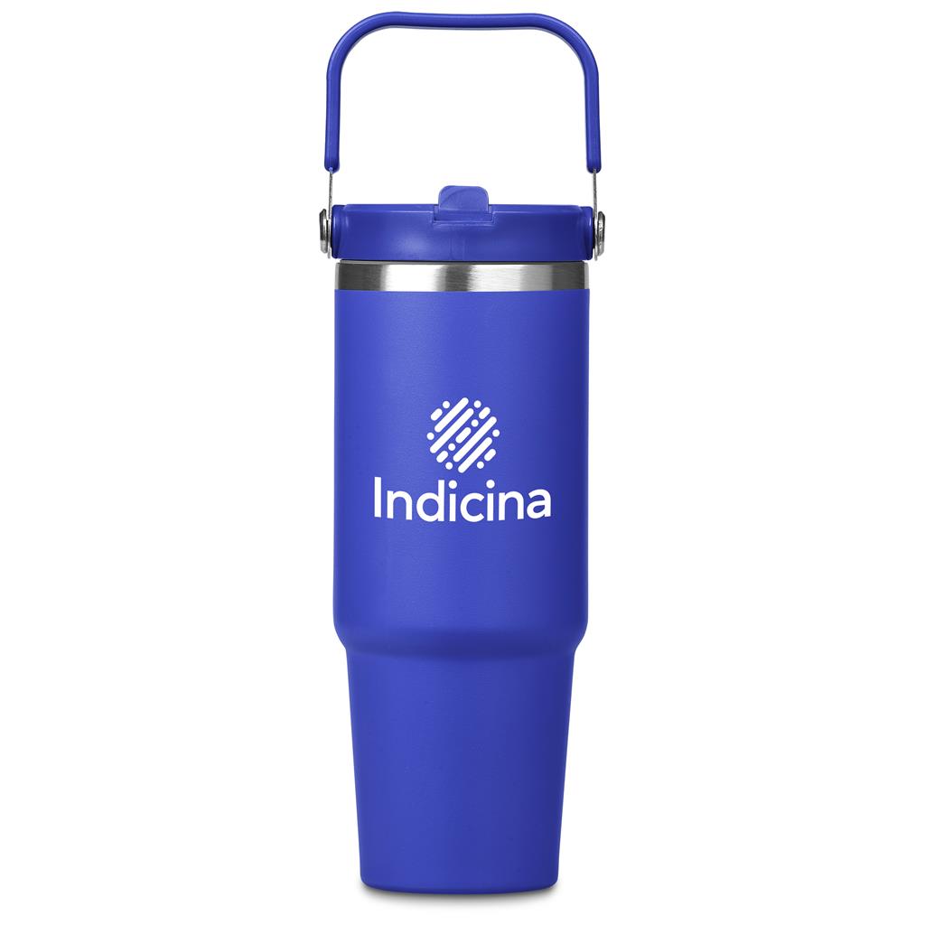 Waikiki Stainless Steel Vacuum Tumbler – 800ml BLUE - Travel Mugs and Tumblers,Drinkware