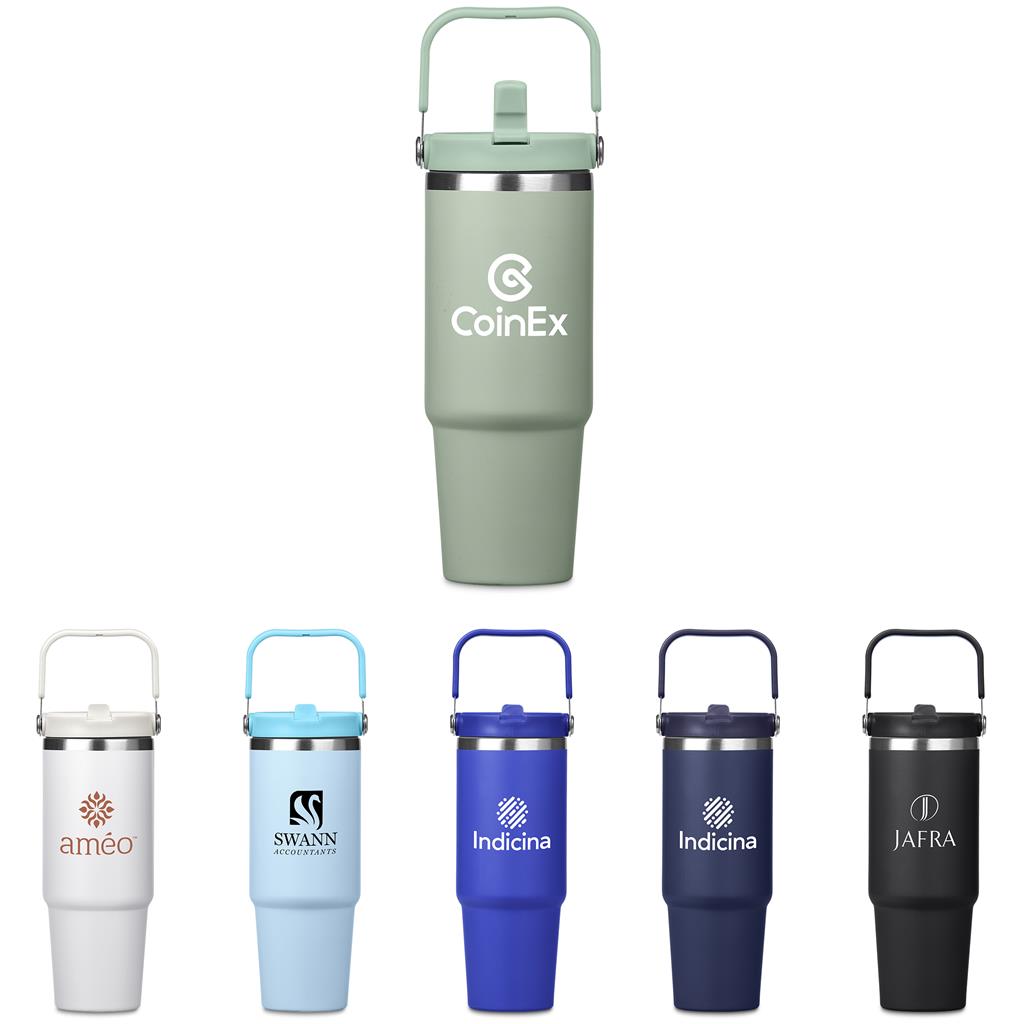 Waikiki Stainless Steel Vacuum Tumbler – 800ml - Travel Mugs and Tumblers,Drinkware