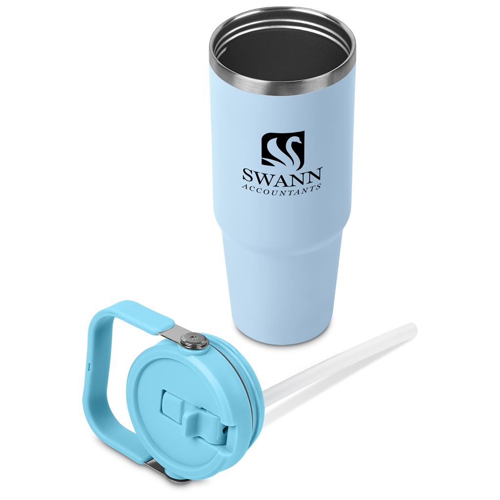 Waikiki Stainless Steel Vacuum Tumbler – 800ml - Travel Mugs and Tumblers,Drinkware