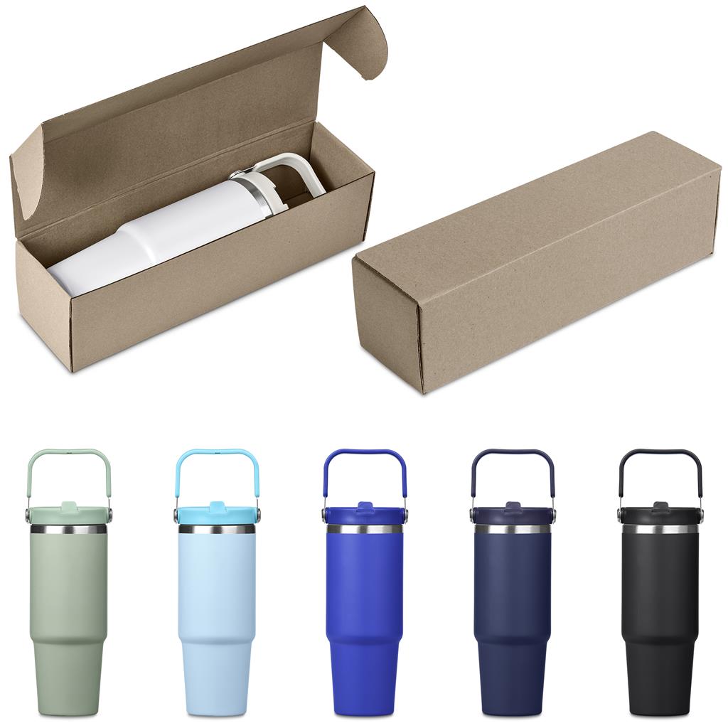 Waikiki Tumbler in Bianca Custom Gift Box - Bottles Flasks And Tall Tumblers In Boxes,Custom Packaging