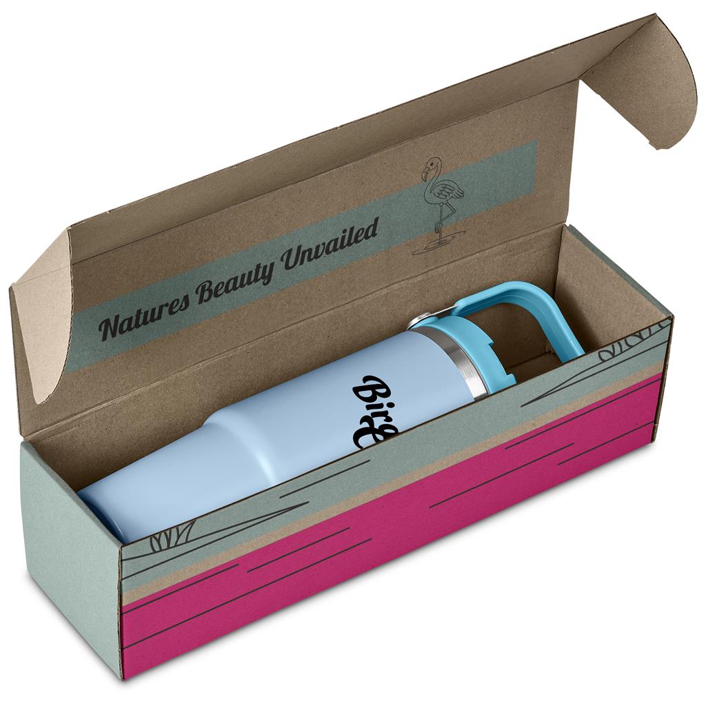 Waikiki Tumbler in Bianca Custom Gift Box LIGHT TURQUOISE - Bottles Flasks And Tall Tumblers In Boxes,Custom Packaging