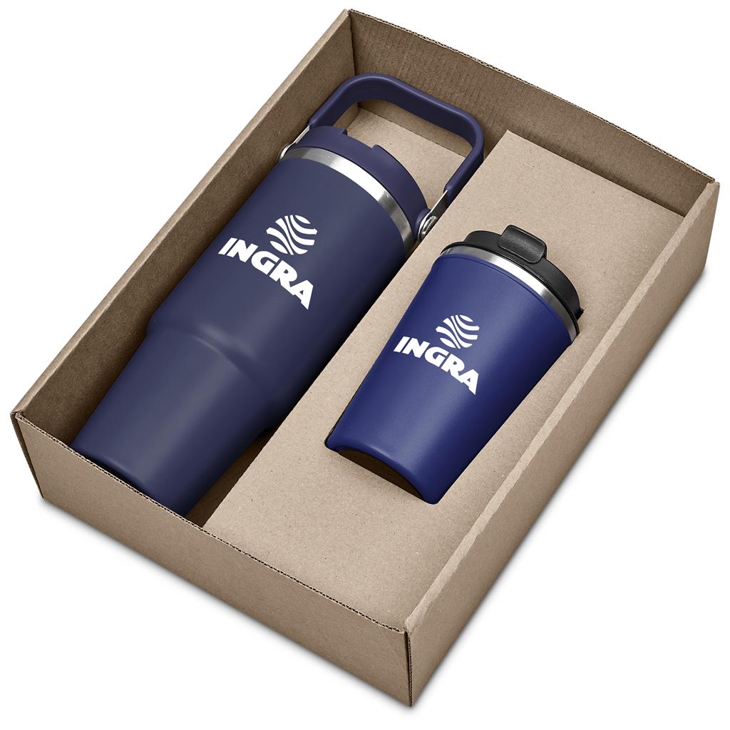 Waikos Drinkware Gift Set NAVY - Sets,Drinkware Sets