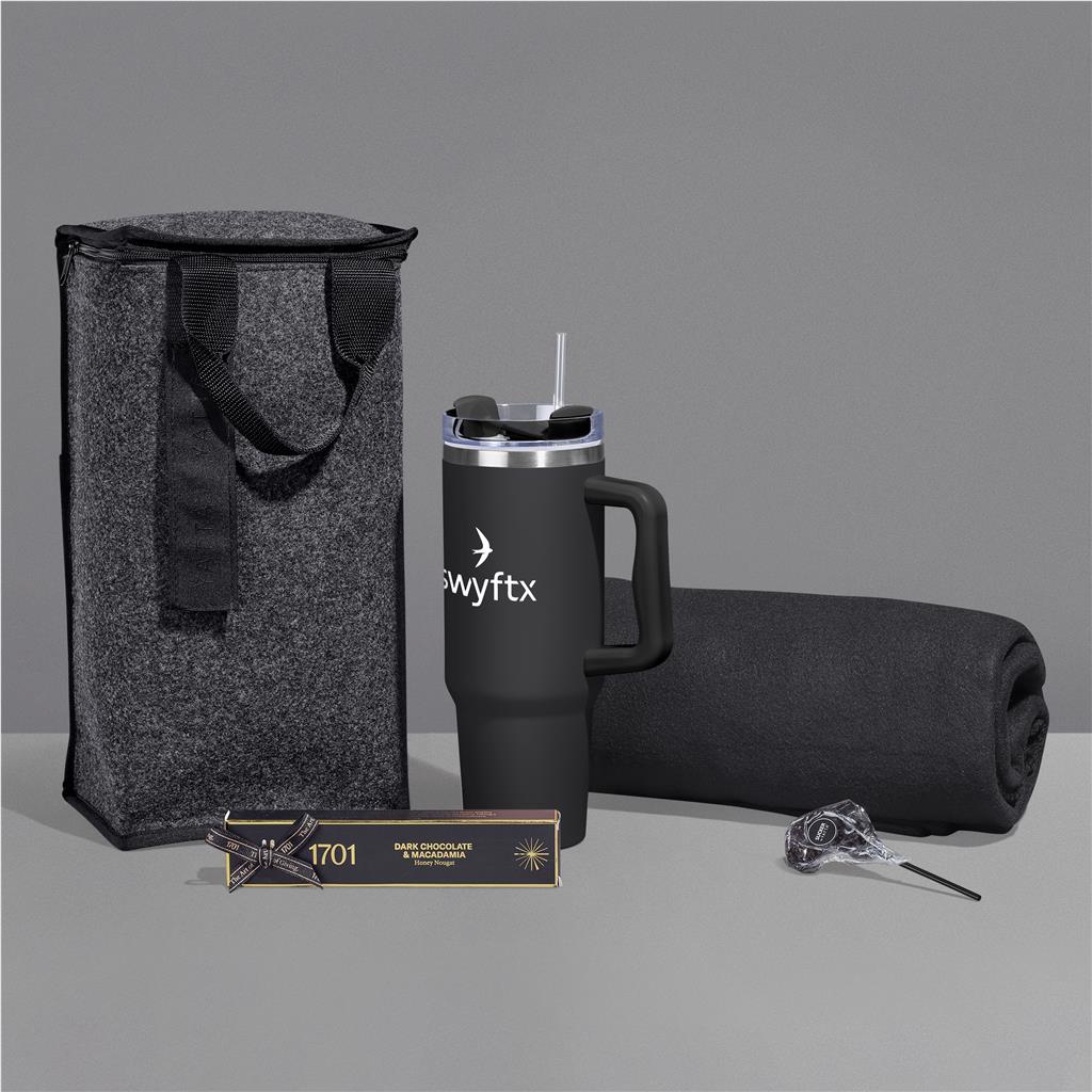 Warm Wishes Hamper CHARCOAL - Unisex Hampers