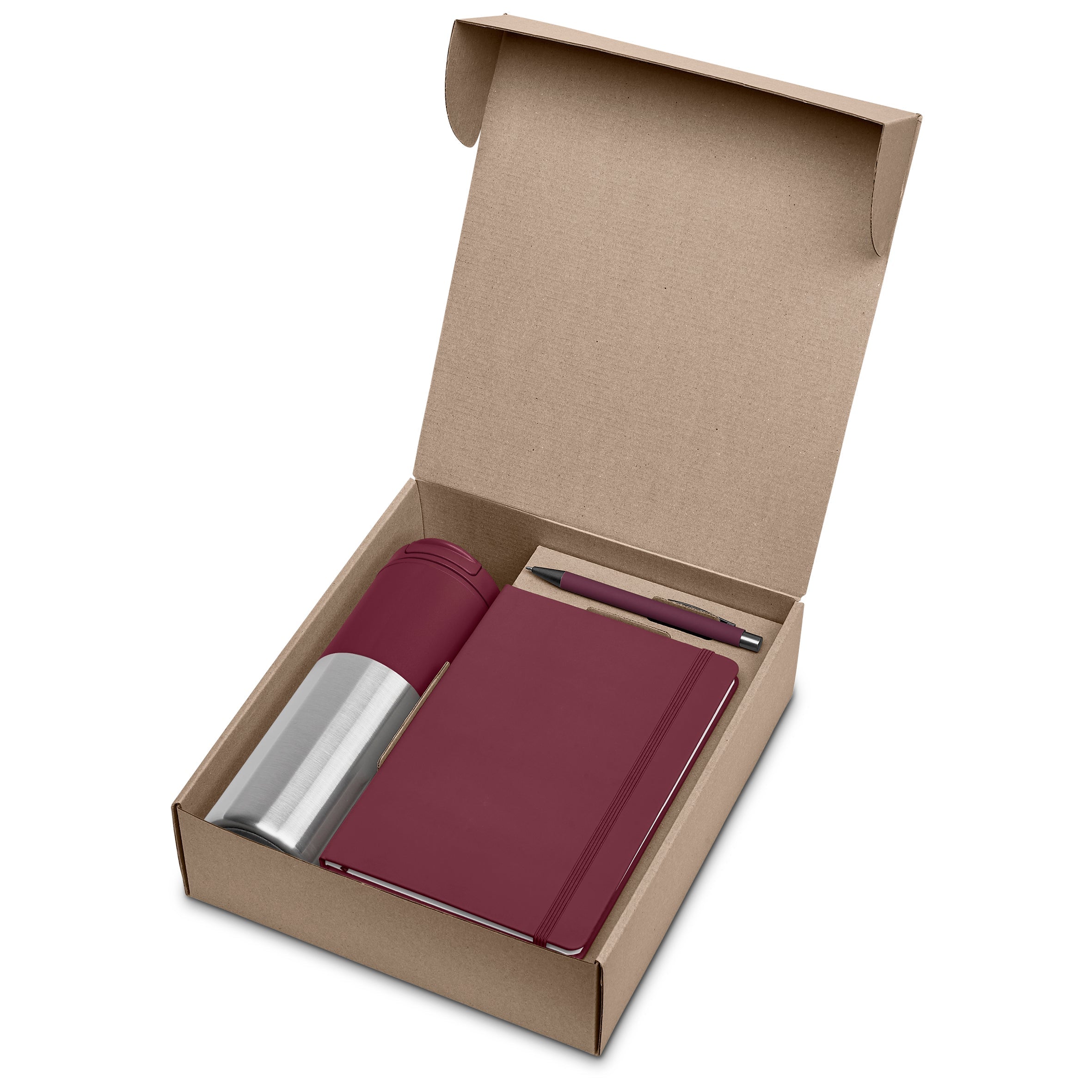Watson Kraft Gift Set Maroon / M