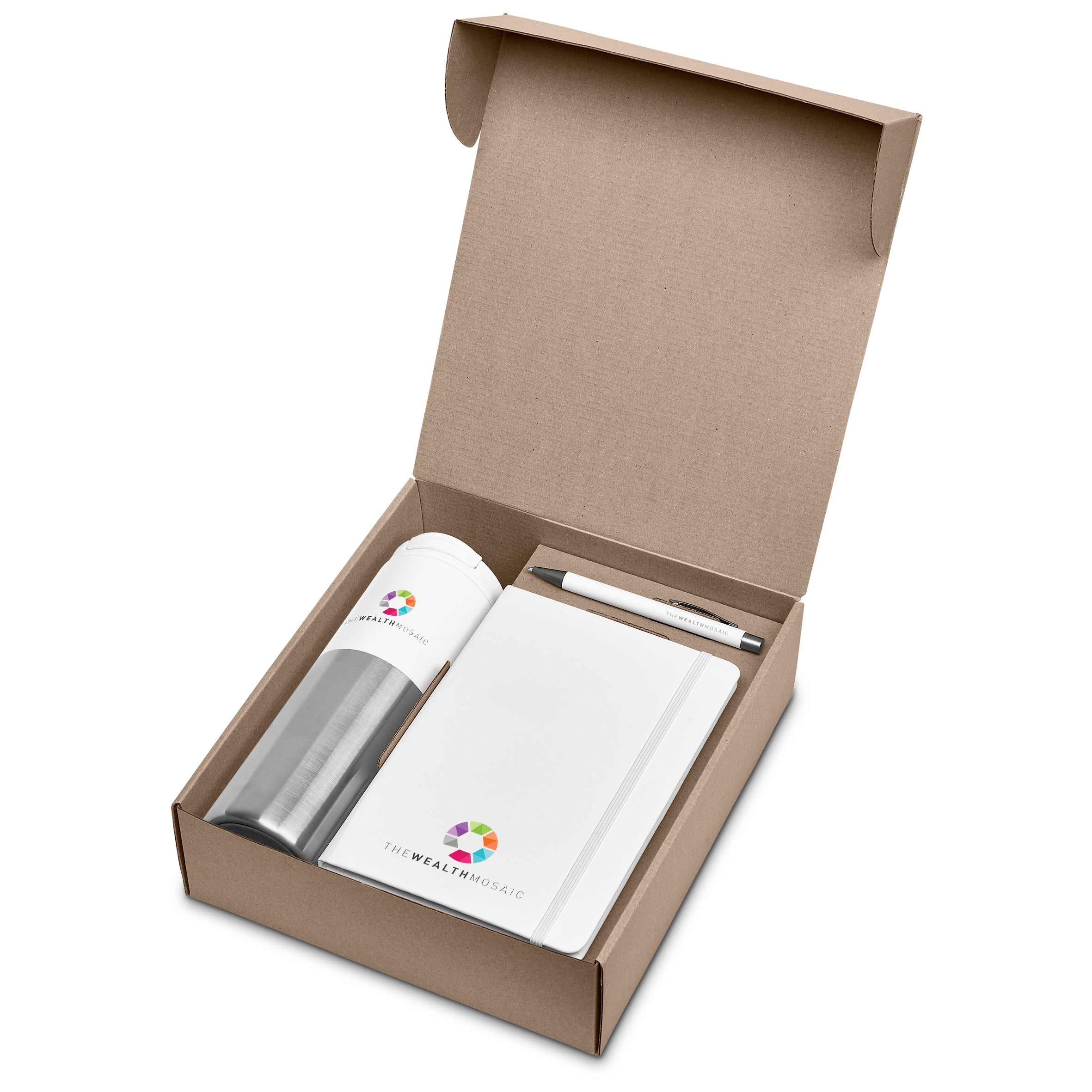 Watson Kraft Gift Set Solid White / SW