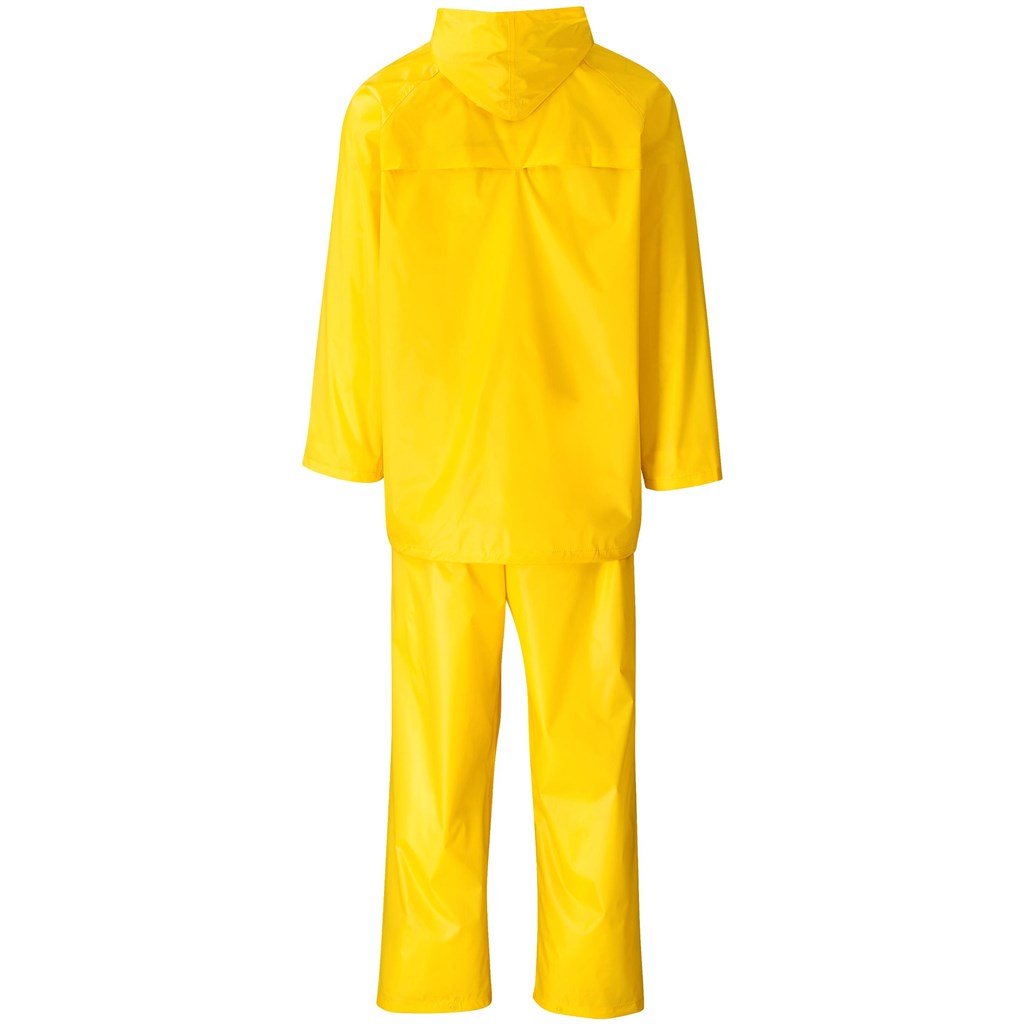 Weather Polyester and PVC Rain suit