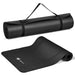 Wellness Exercise Mat-Black-BL