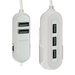 Whizzy 5 Port USB Car Charger White / STD / Last Buy - Technology