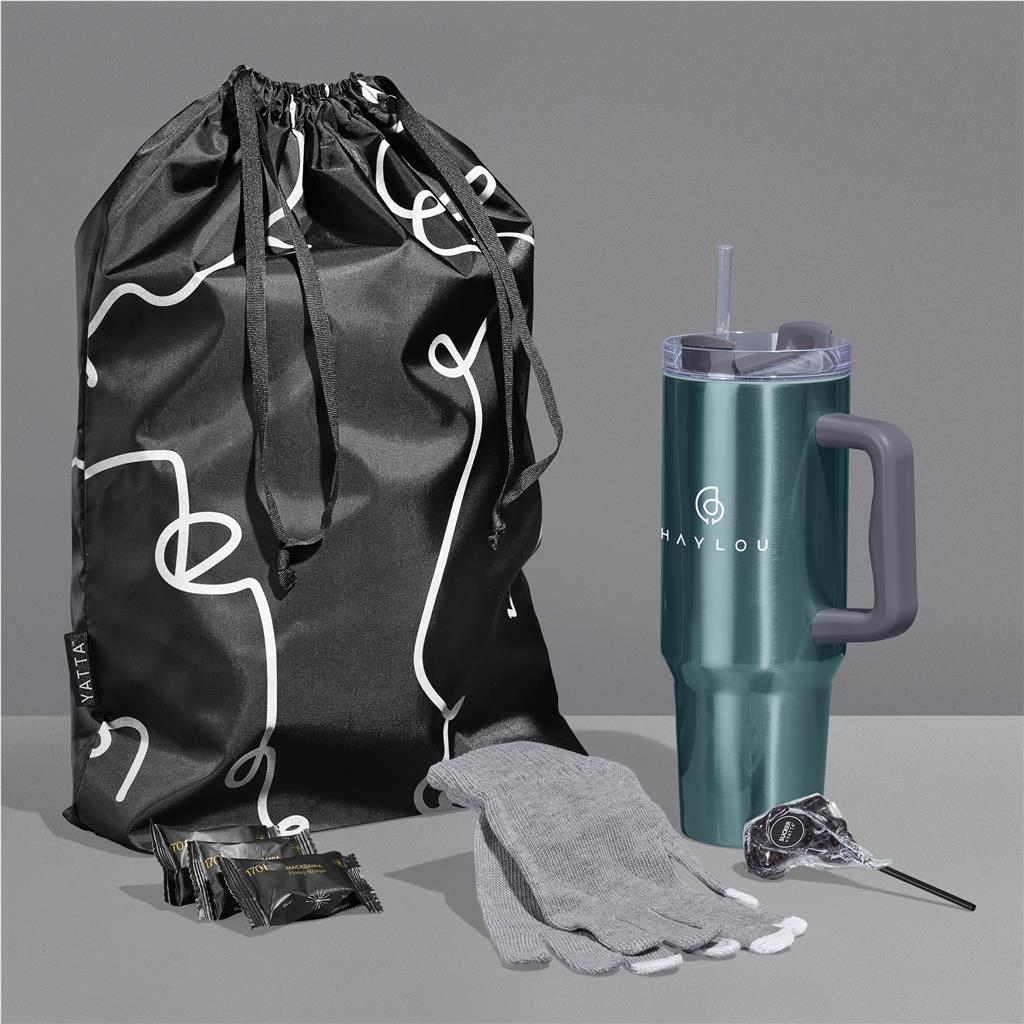 Winter Whimsy Hamper LIGHT TURQUOISE - Desk Drop Hampers,Unisex Hampers