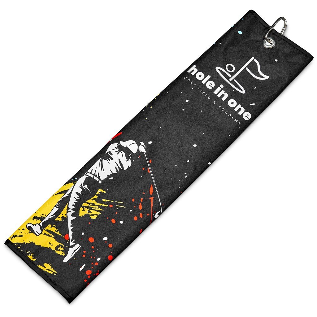 Custom Xander Golf Towel BLACK - Sports and Fitness,Custom Fitness