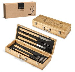 Okiyo Yakiniku 5-Piece Bbq Set-Natural-NT