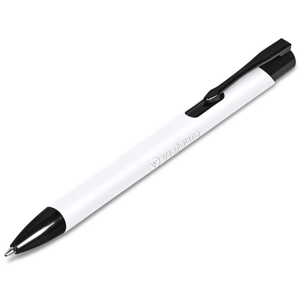 Zeta Ball Pen SOLID WHITE - Metal Pens,Ideas for Work,Writing Instruments