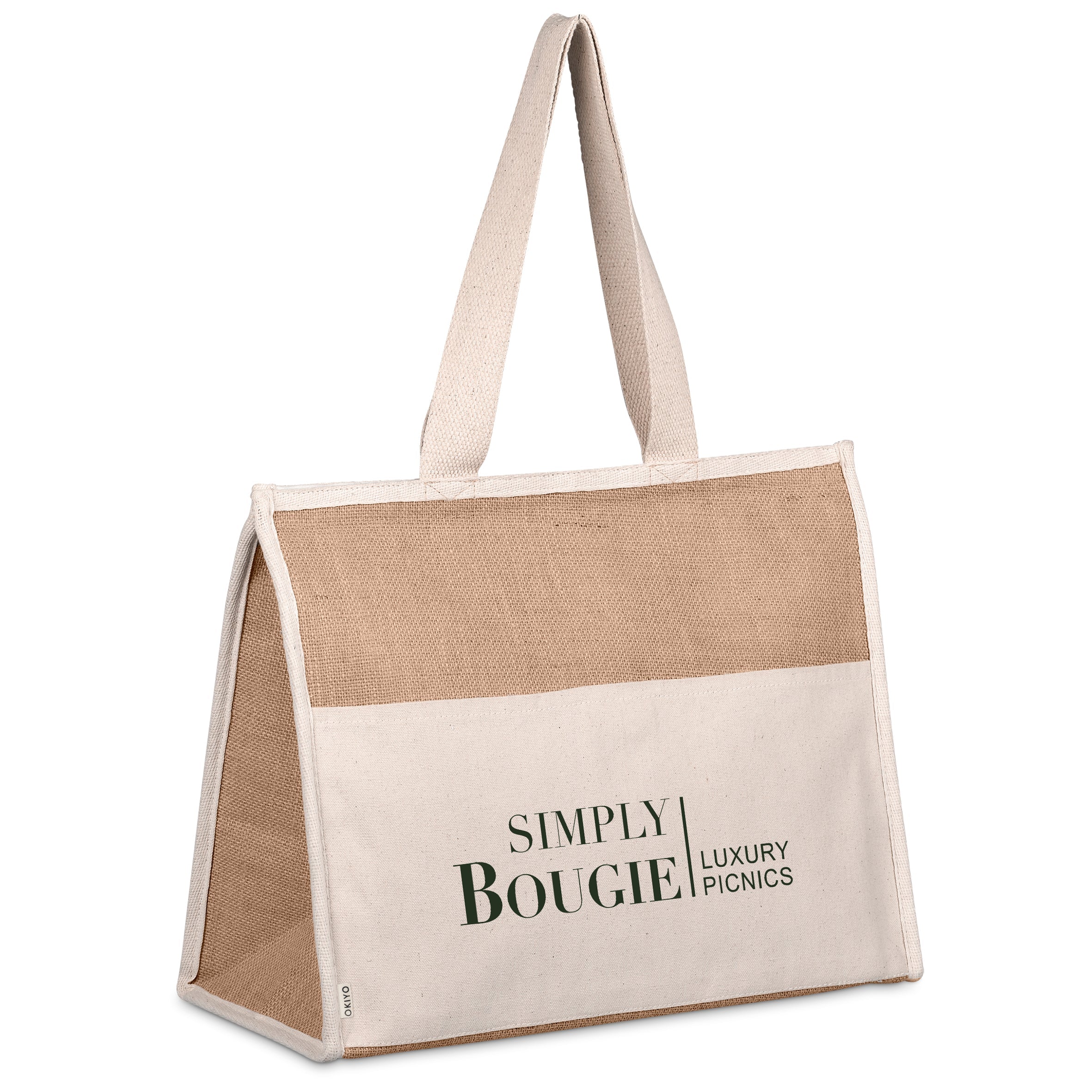 Zetsuen Jute & Cotton 30-Can Cooler Natural / NT