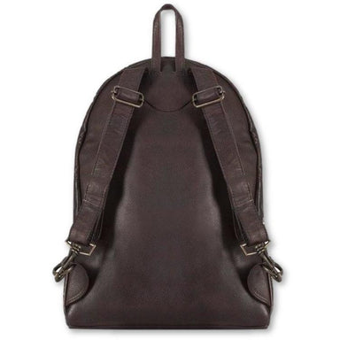 Daytona Leather 13" Laptop Backpack Brown-Backpacks