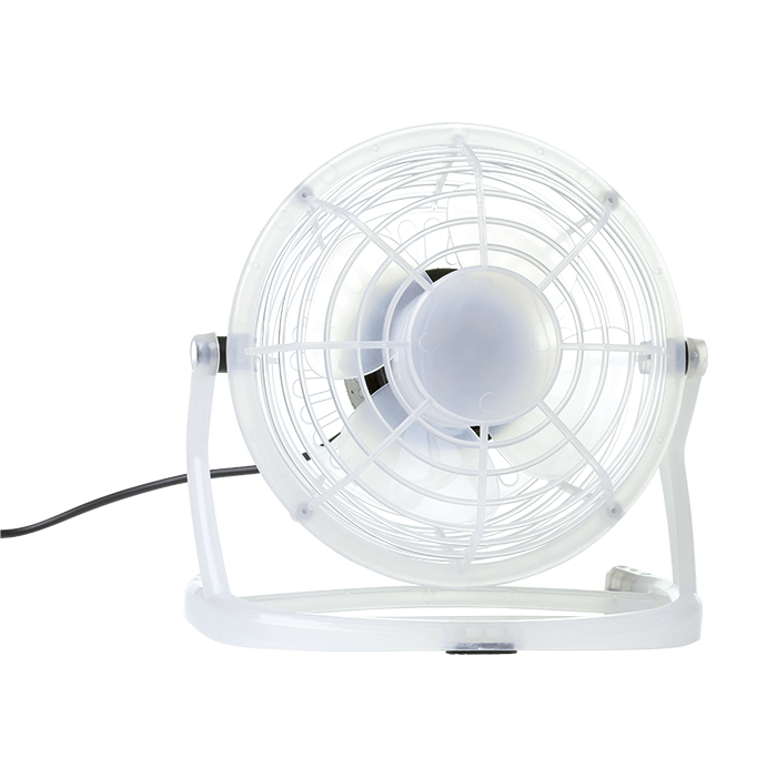 BD0100 - USB Desk Fan Clear / STD / Regular - Technology