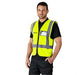 Direction En4 Hi-Viz Reflective Full Zip Vest-