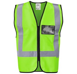 Direction En4 Hi-Viz Reflective Full Zip Vest-