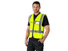 Direction En4 Hi-Viz Reflective Full Zip Vest-