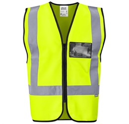 Direction En4 Hi-Viz Reflective Full Zip Vest-