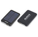 Eclipse 5000mAh Solar Power Bank - Black-Black-BL