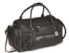 Elegant Leather Weekend Bag - Black / BL - Duffel Bags